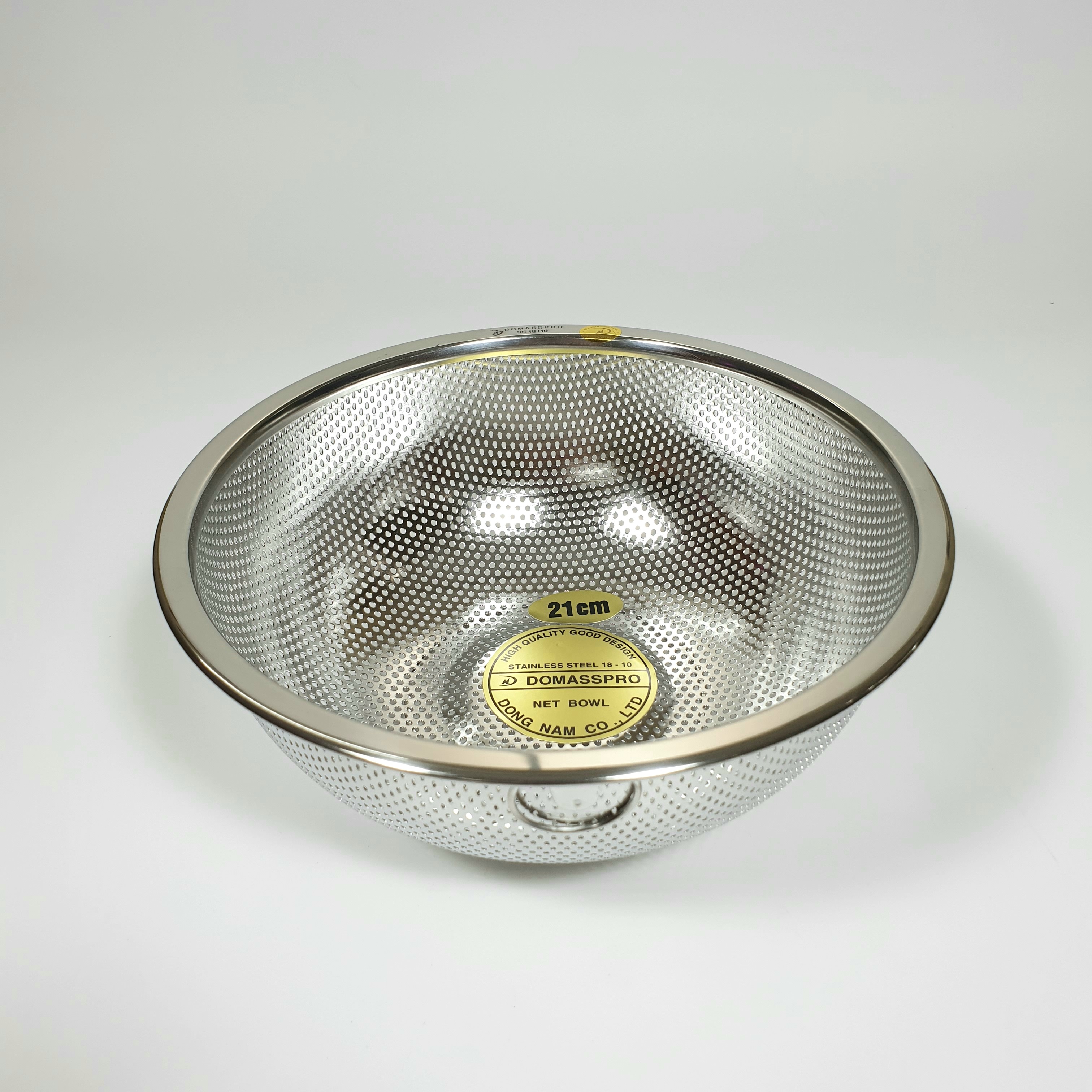 [HCM]Rổ Rá  Đông Nam 27-30cm inox 304 (Tem Vàng)