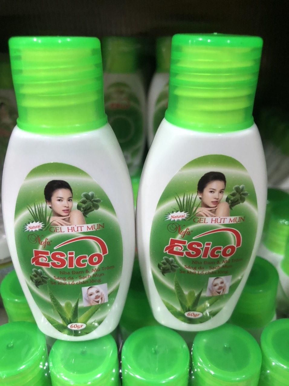 [HCM]COMBO 2 Chai Gel lột Mụn Nha Đam ESICO 60g