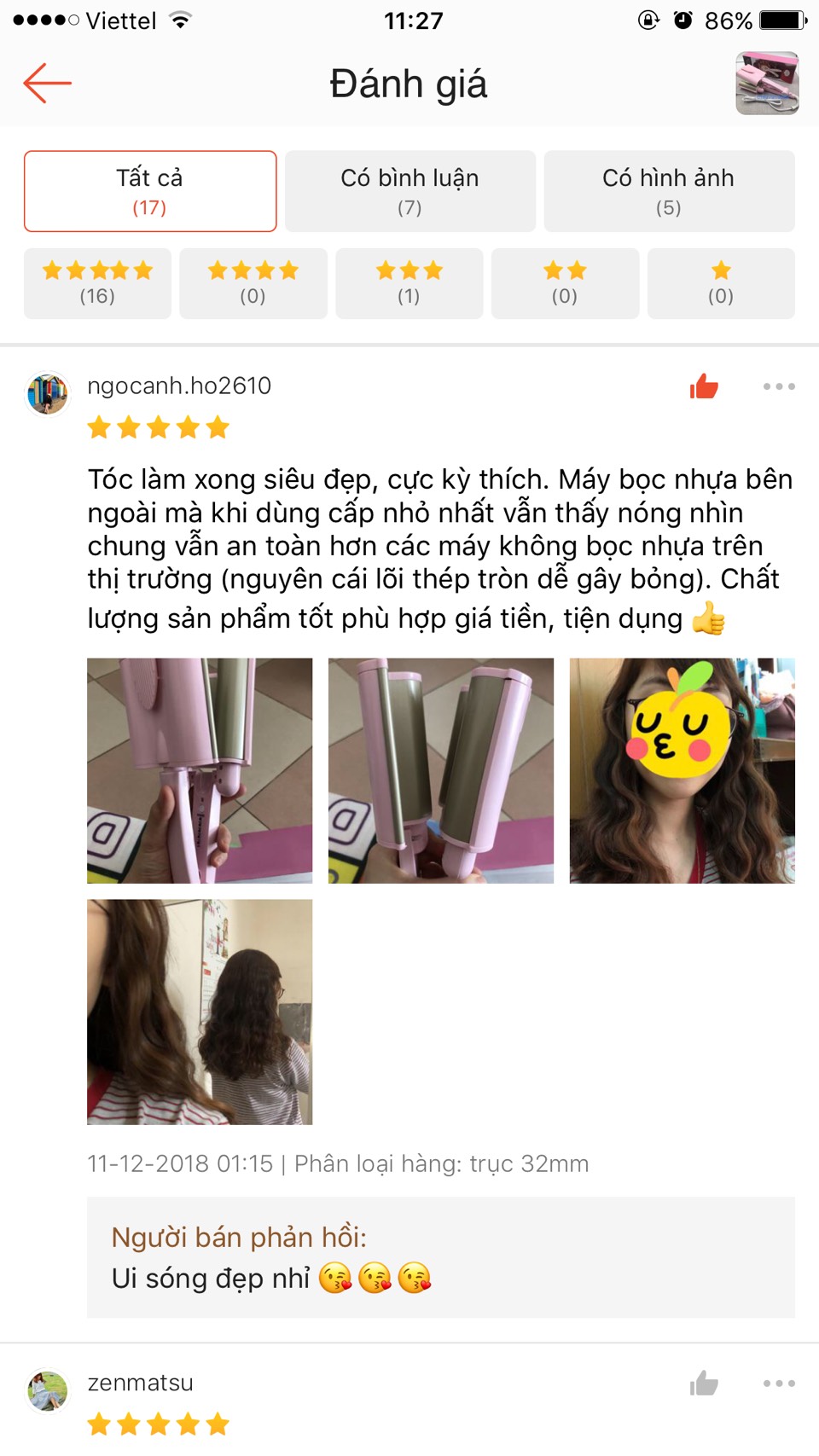 Máy uốn sóng Hippie tóc dập sóng 3 trục WAVE-IRON