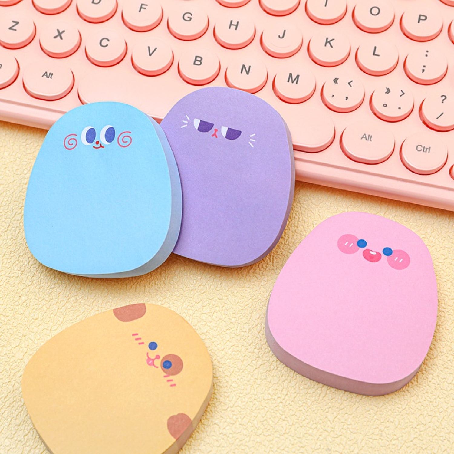 Set 60 tờ giấy note hoạt hình bỏ túi dễ thương (GN02)