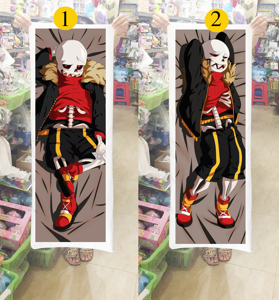 Gối ôm dài game Undertale  sans 1mx40cm