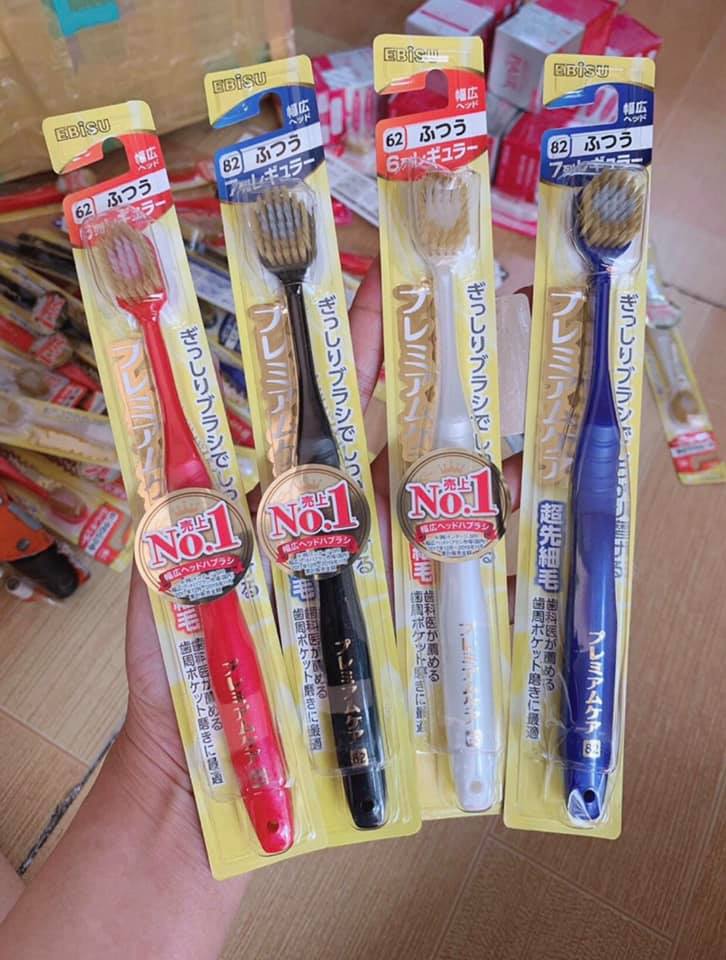Bàn chải đánh răng lông mềm Ebisu - Nhật
