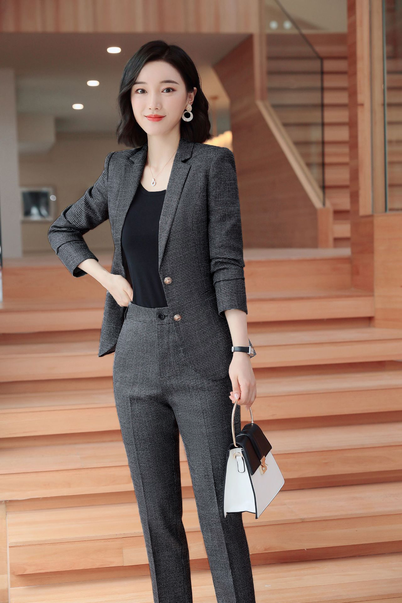 Set nguyên bộ áo Vest quần dài