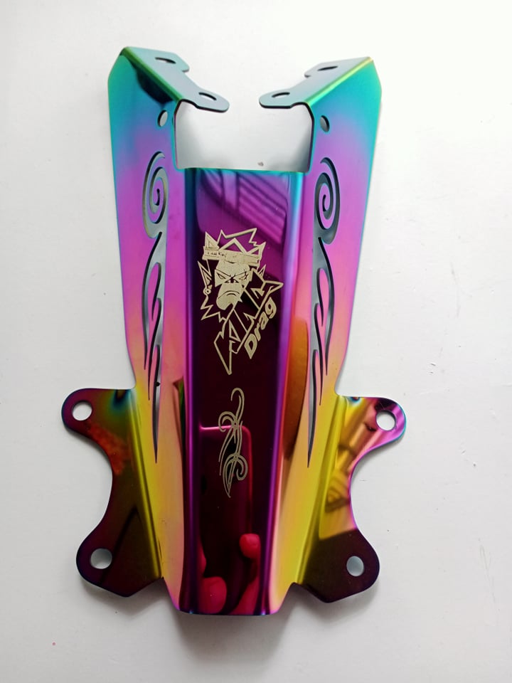 Ốp đuôi dè titan king drag