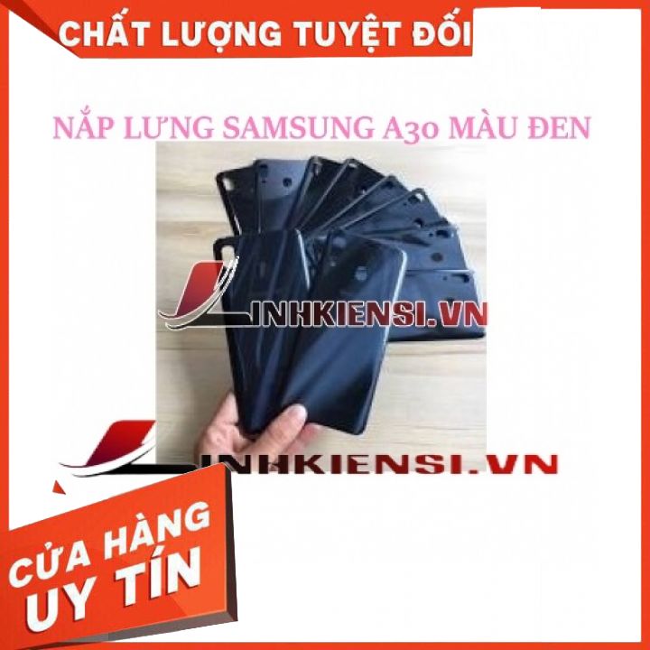[HCM]NẮP LƯNG SAMSUNG A30 MÀU ĐEN
