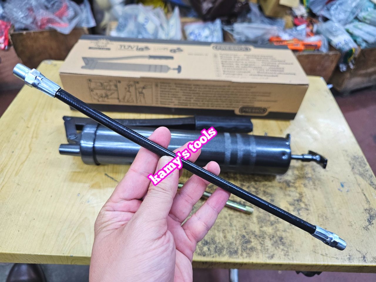 Espresso 500cc manual fat pump (grease pump, grease pump handle)