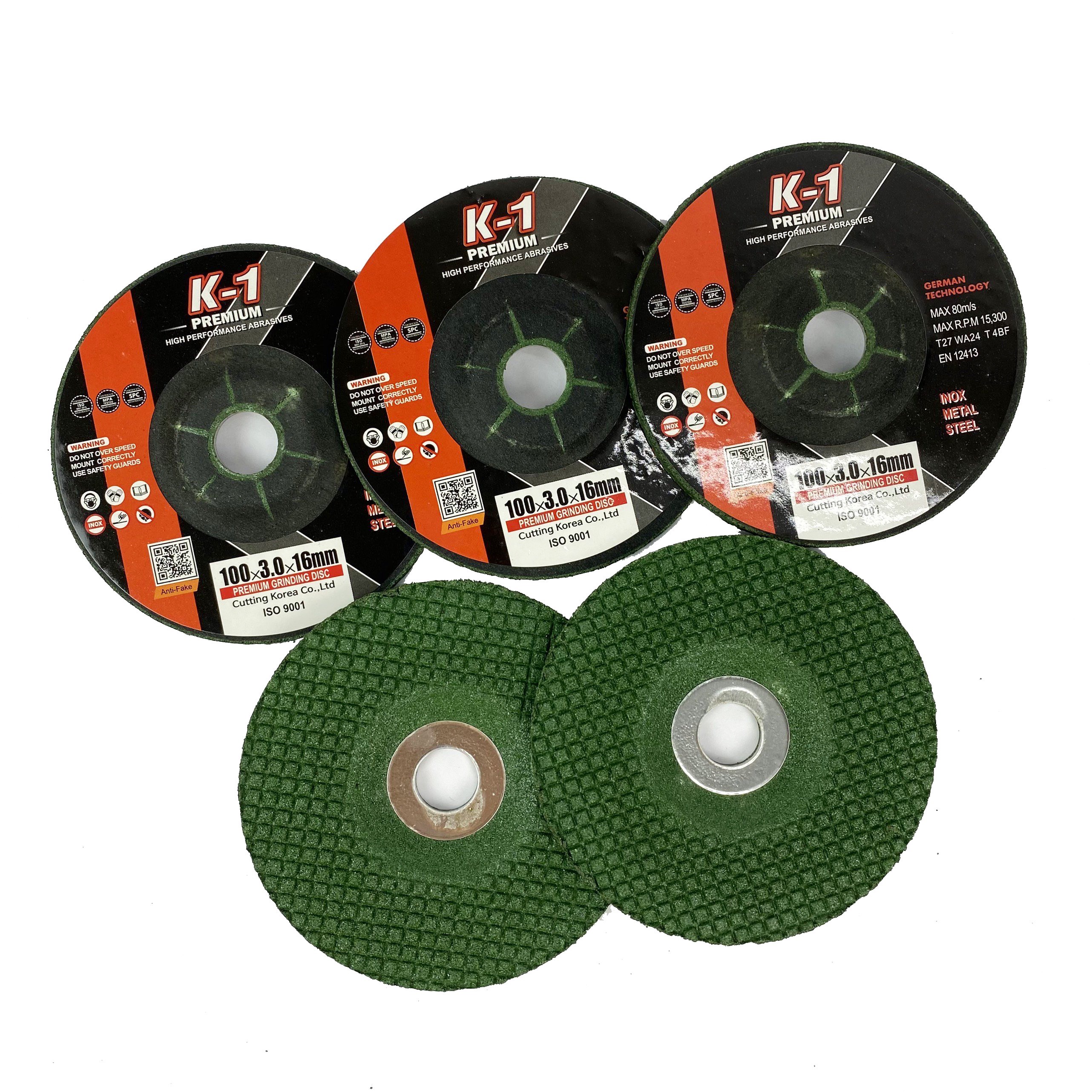 ĐÁ MÀI INOX 100mm (100 x 3.0 x 16mm) thương hiệu K1