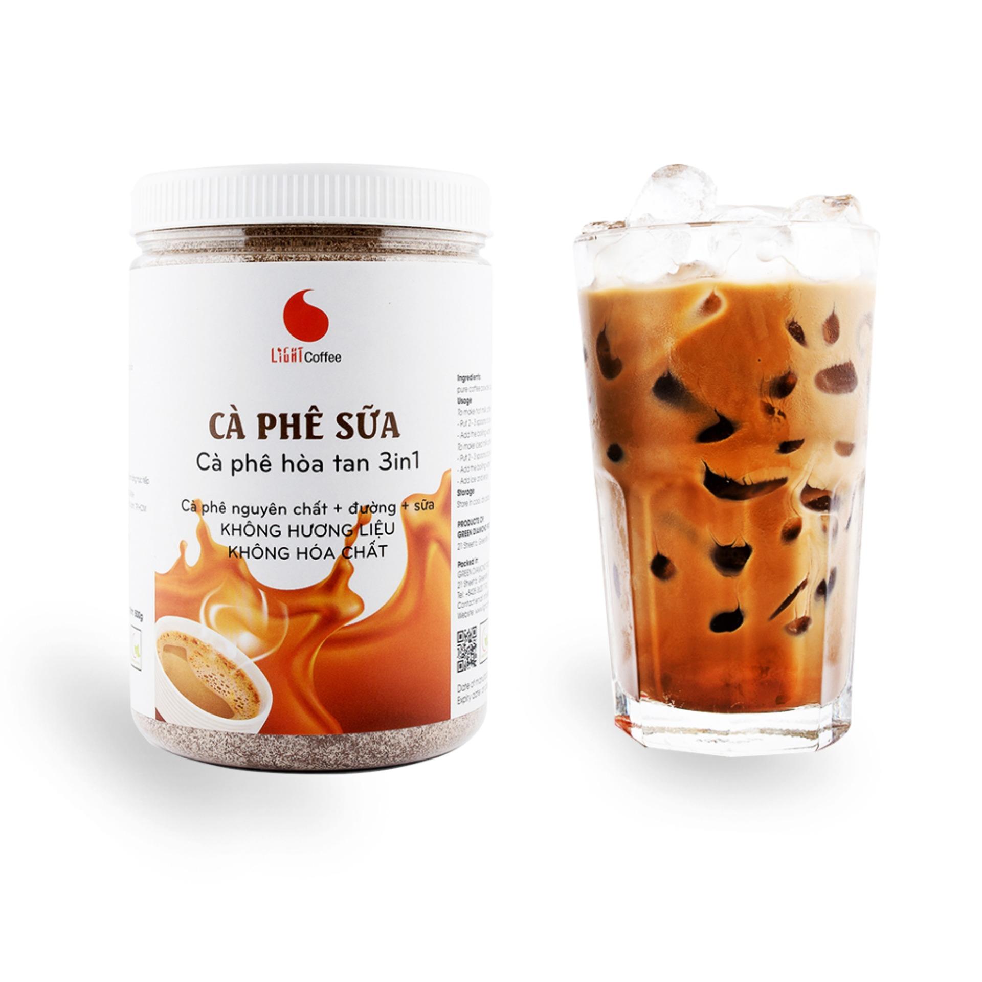 Combo 2 hũ cà phê sữa Light Coffee - 500gr/hũ
