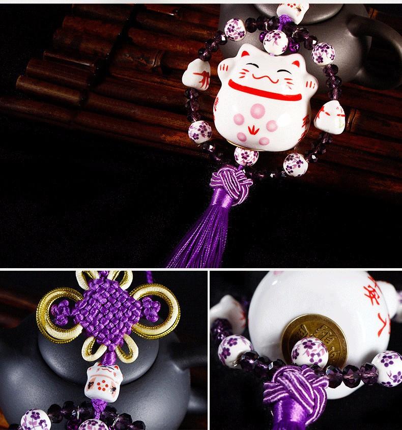 Mèo MANEKI NEKO, Mèo May Mắn, Trang Trí