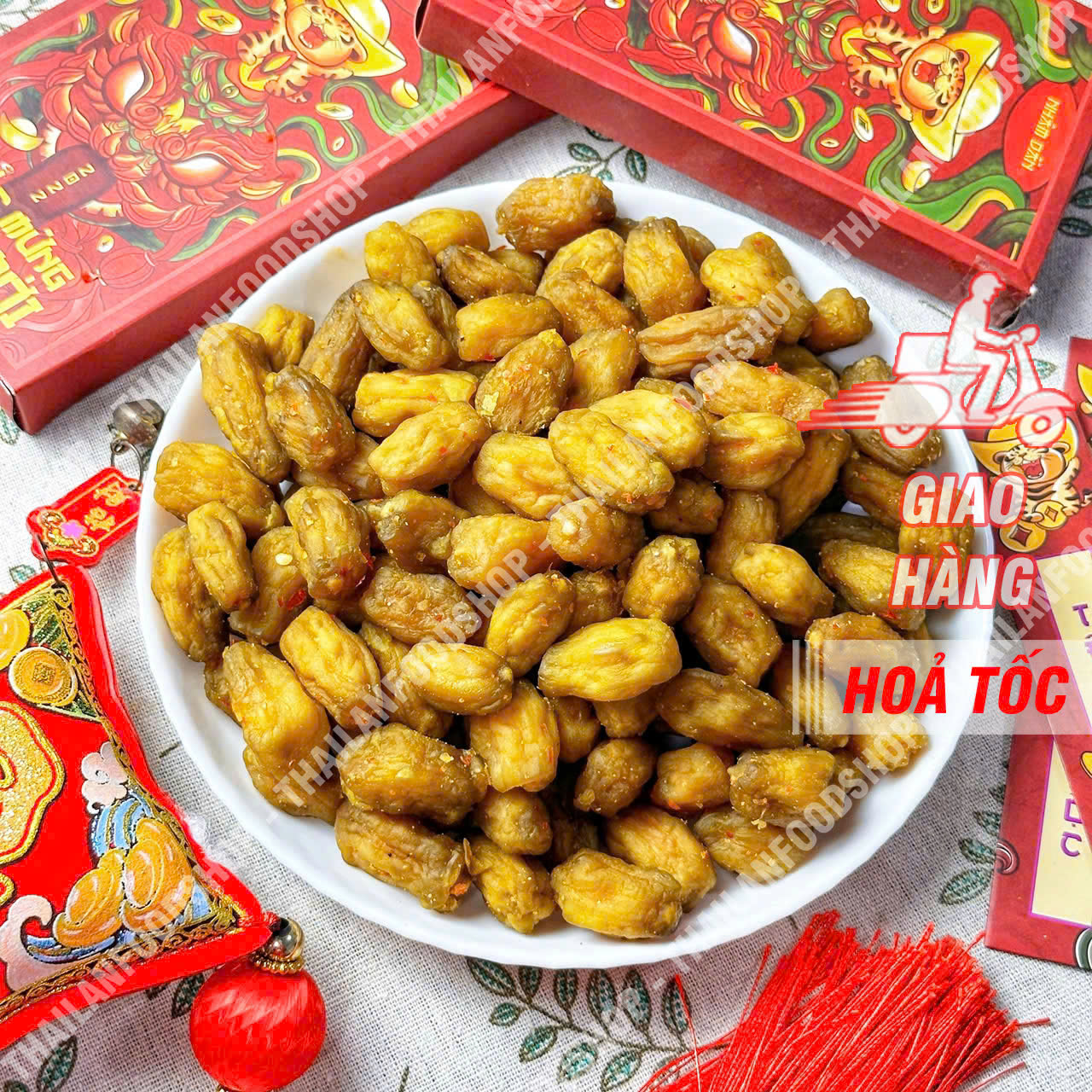 Cóc Thái Sấy Muối Ớt Lon 500Gr