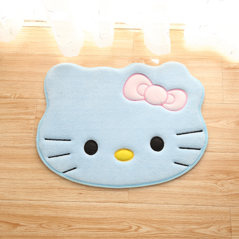 Thảm lau chân hình mèo hello kitty