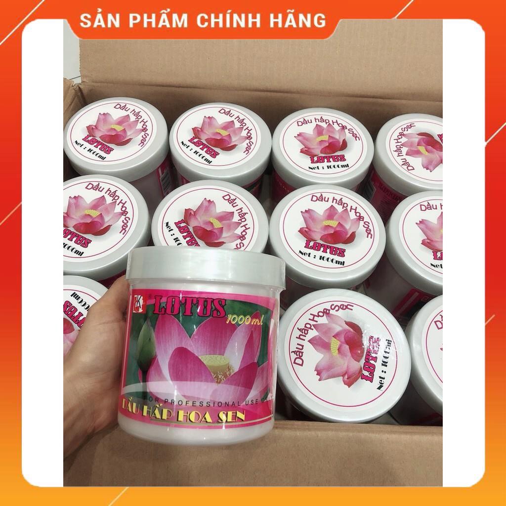 Dầu hấp dưỡng tóc Hoa Sen 500ml - 1000ml ( Lotus Repair Hair Treatment )