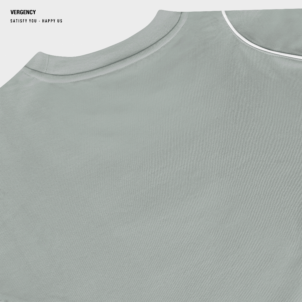 [lazsohot1 -20% đơn 99K] Áo thun Vergency nam nữ 011 BlokeCore/ Gray, white