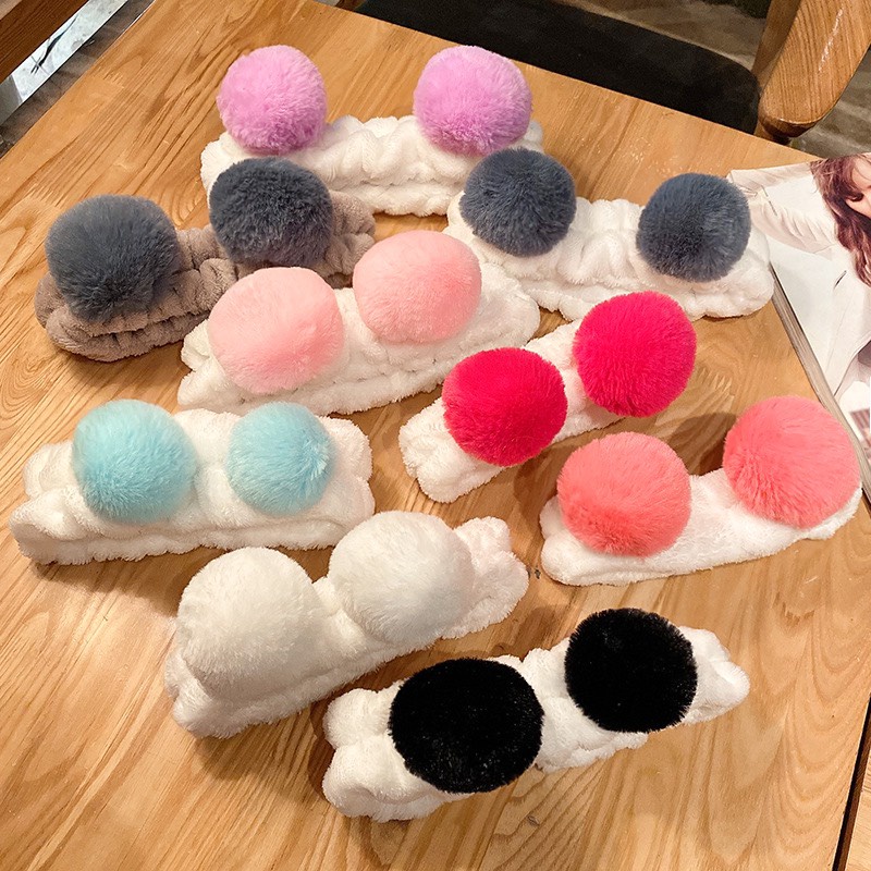 Băng Đô Bờm Tóc Tai Gấu ULZZANG 265 Siêu Dễ Thương