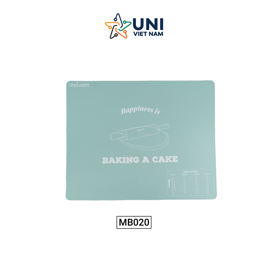 Tấm nhào bột Silicone Unibaker MB020