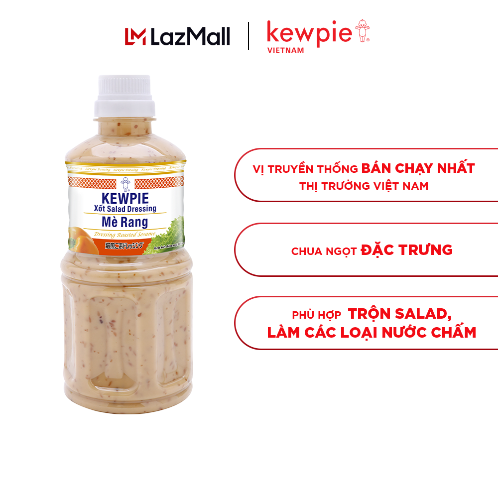 Xốt Salad Dressing Mè Rang Kewpie 500ml