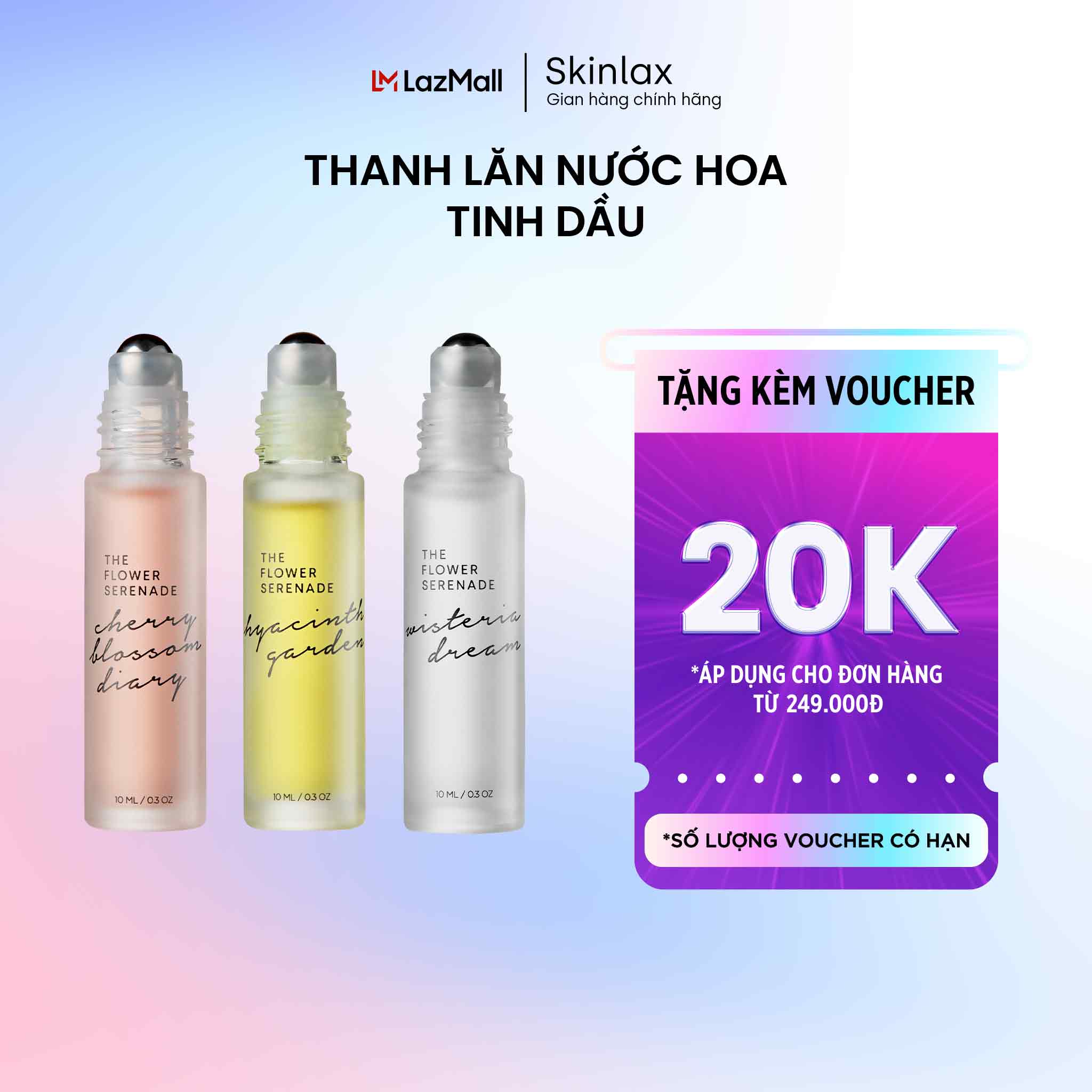 Thanh Lăn Nước Hoa Tinh Dầu SKINLAX
