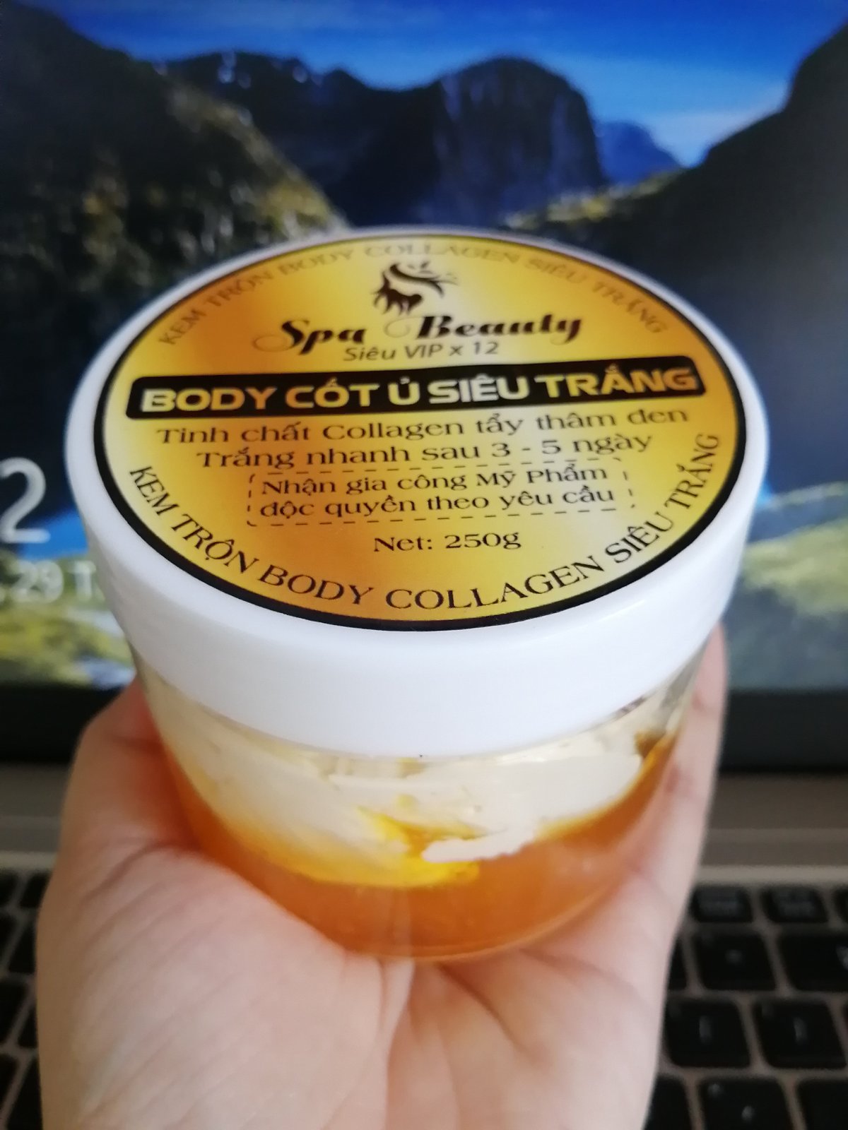 [HCM]Kem Cốt COLLAGEN Thái Lan (250g) Mix Serum Siêu Trắng Nhanh