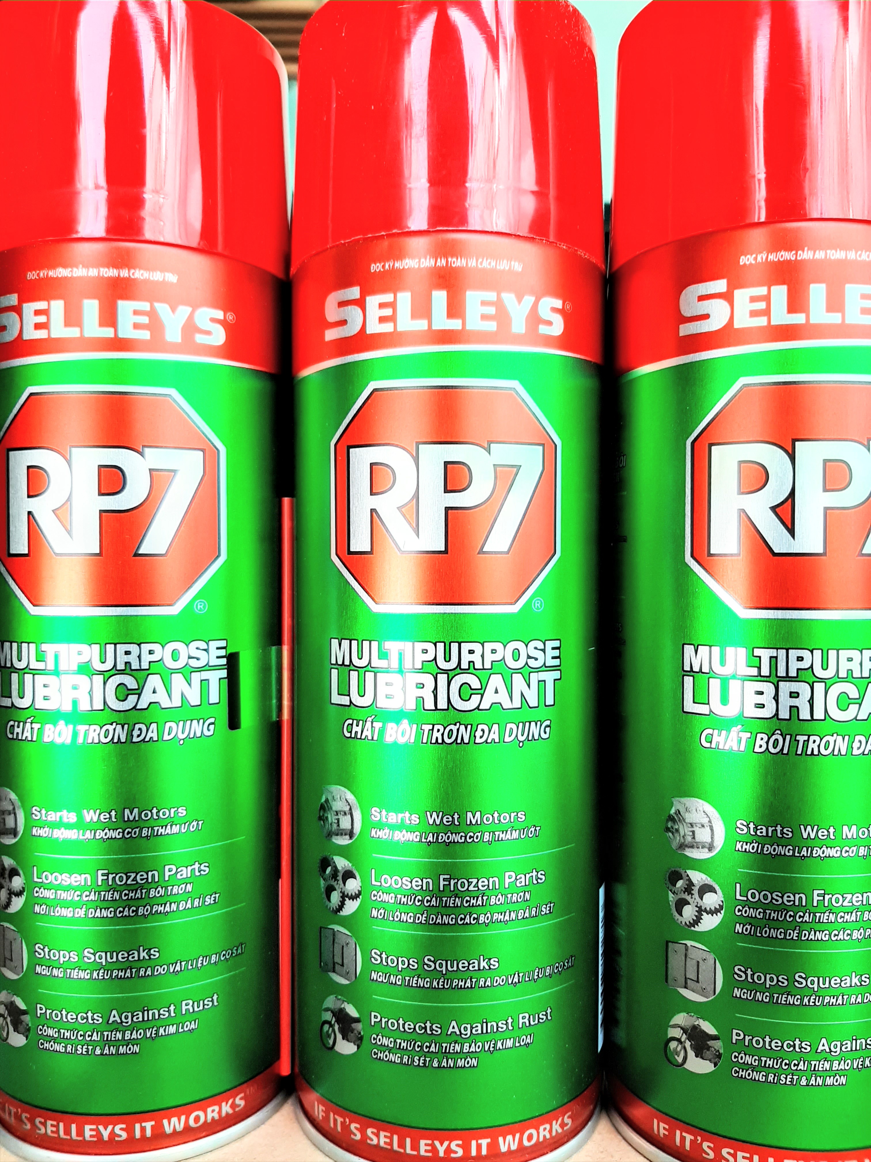 12 Chai RP7 300Gr Xịt Chống Rỉ Sét Cao Cấp | RP7 300G | Bình Xịt RP7 300G