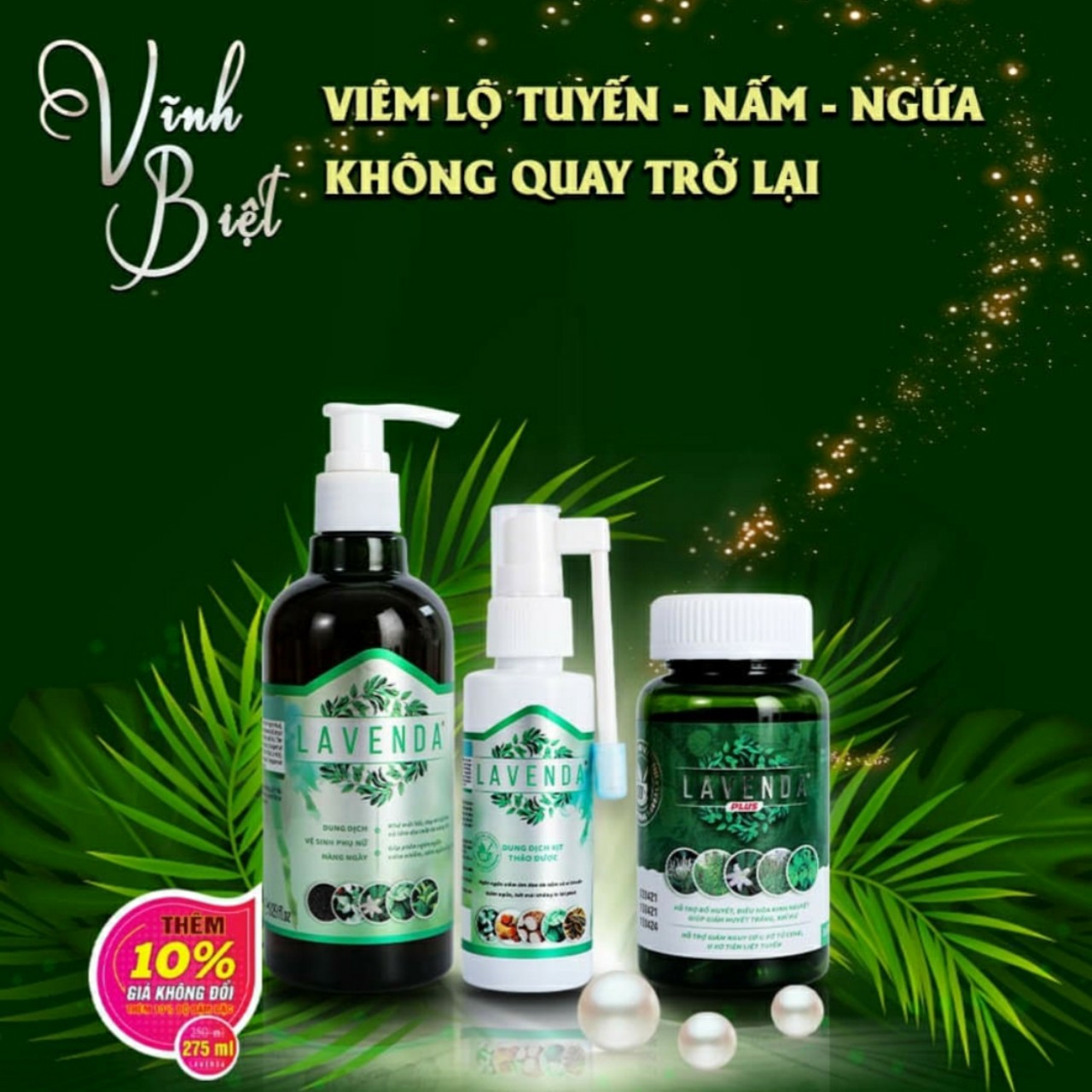 Combo 3 sản phẩm Lavenda