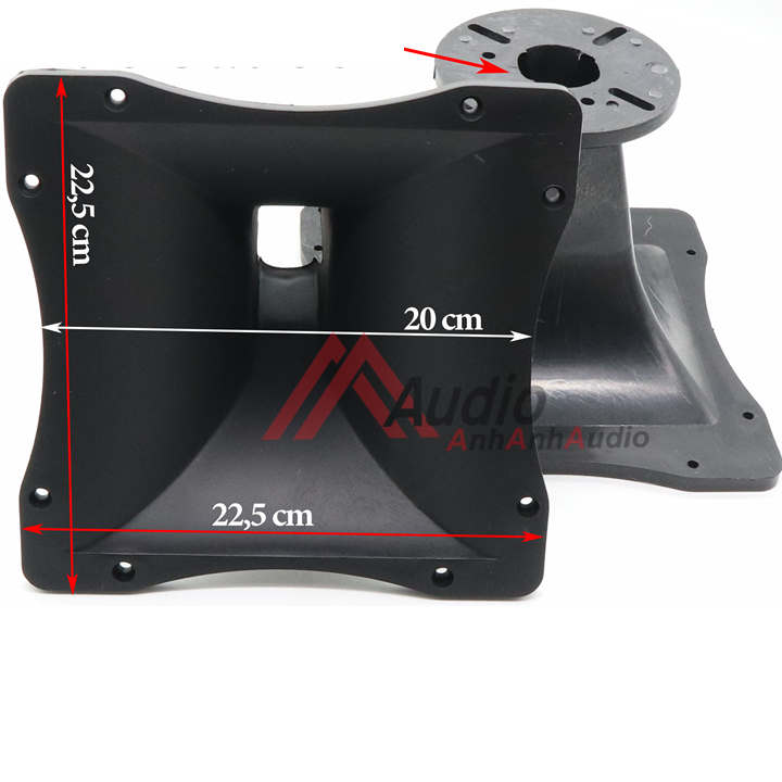 Họng treble 750  kích thước 23 x 23 khuyết  Giá 01 chiếc