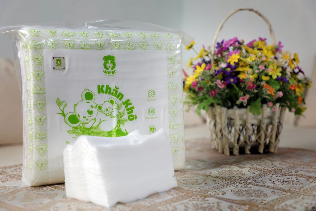 Khăn giấy khô gói đa năng Mipbi