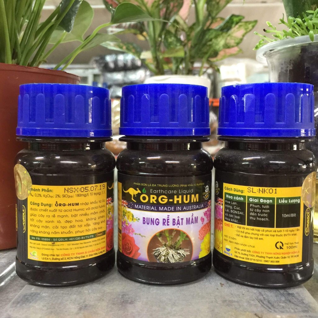 Phân bón lá ORG - HUM 100ml