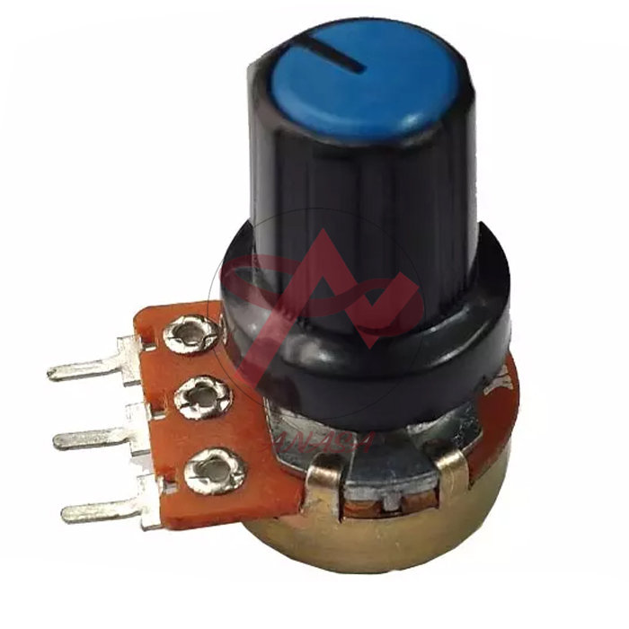 Combo Biến Trở Volume (chiết áp + Vỏ chiết áp Nhựa)