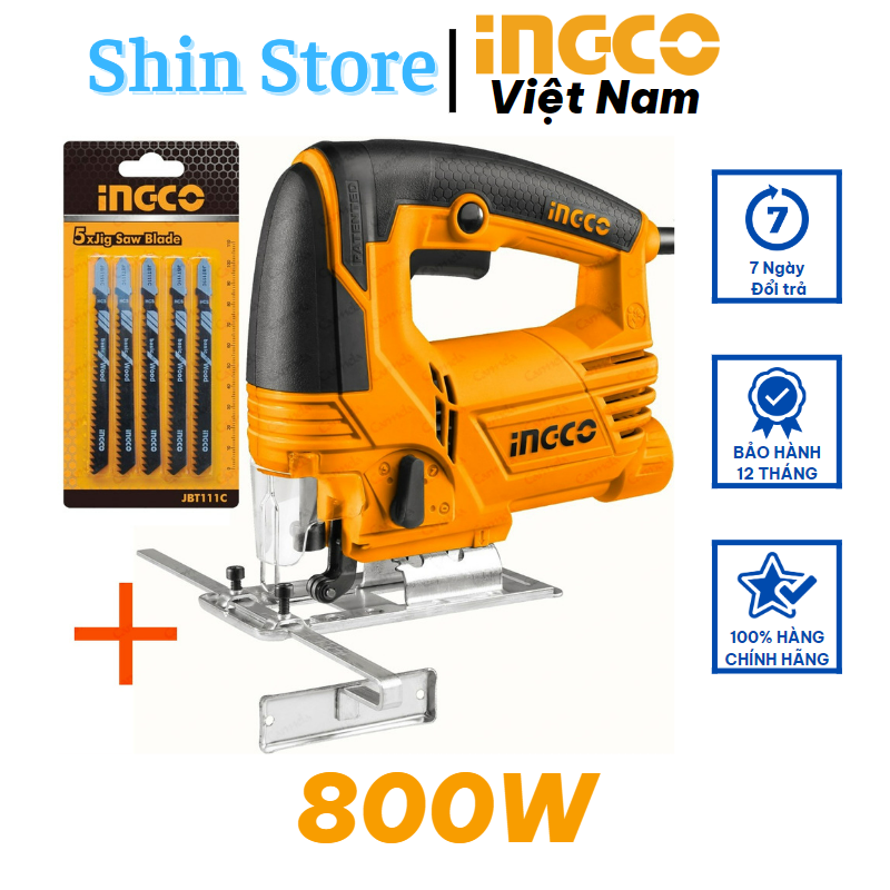 Máy cưa lọng 800w INGCO JS80028 [Chính Hãng] -SHINSTORE