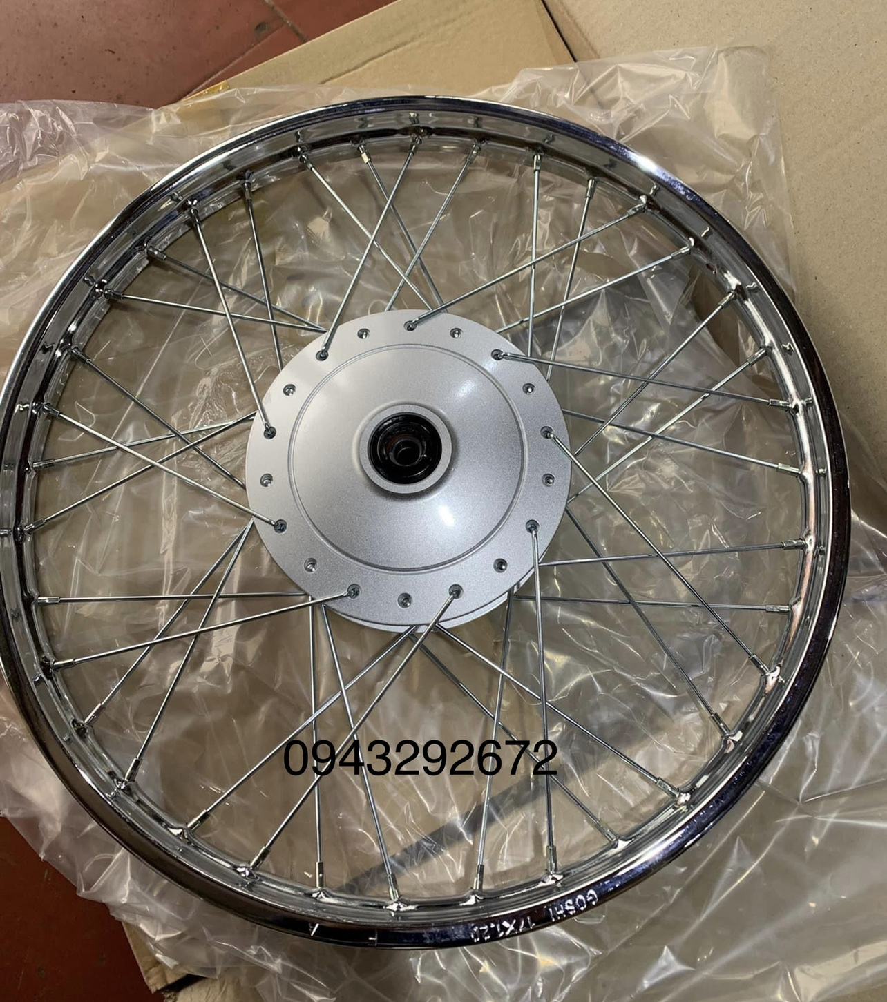 Bộ Vành Trước + May Ơ + Nan ( Cả Bộ ) Dream, Wave Honda