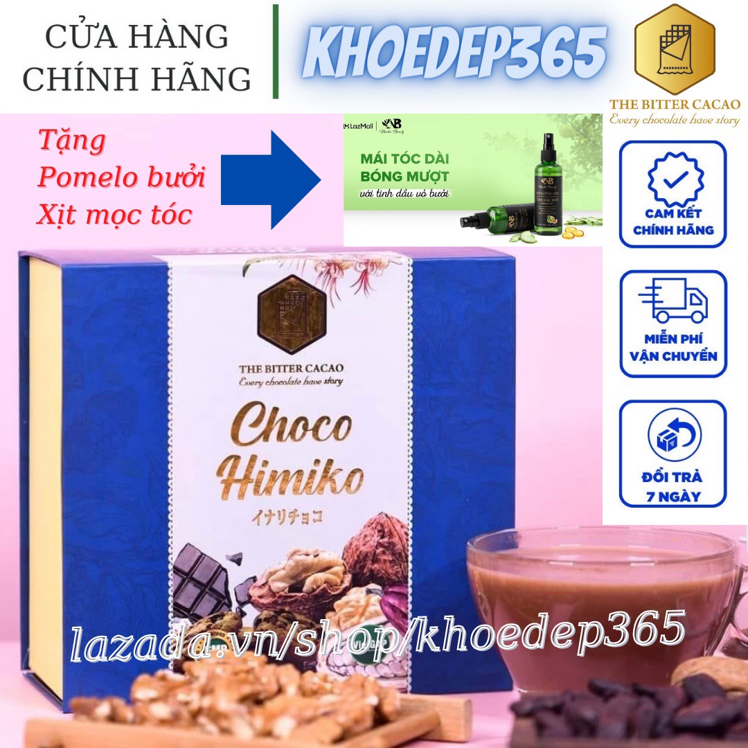 Tăng Cân Cacao Himiko Choco hiệu quả từ cacao thiên nhiên