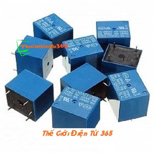 BỘ 10 RELAY 12V 5 CHÂN SRD-12VDC