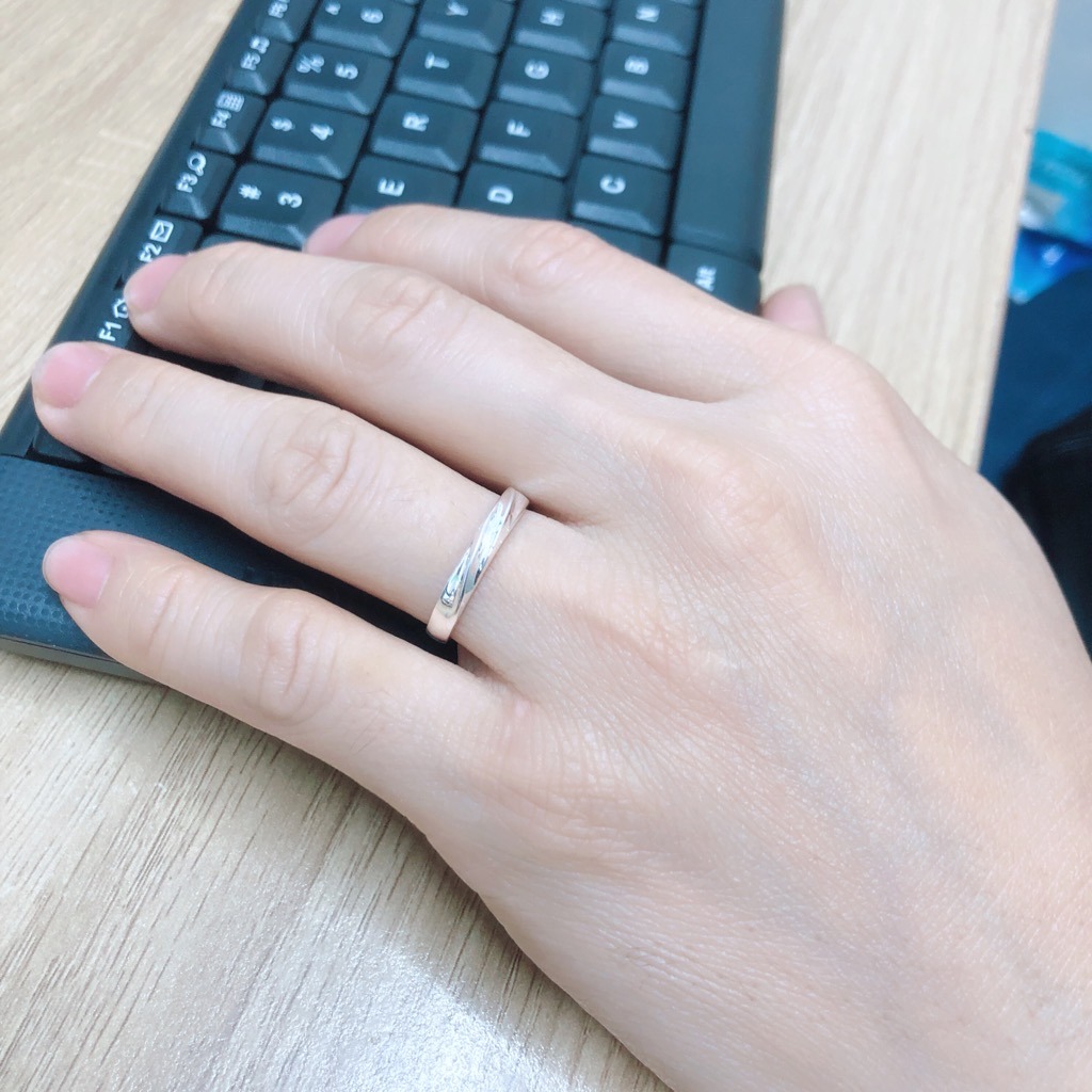 nhẫn nam Bạc Hiểu Minh na436
