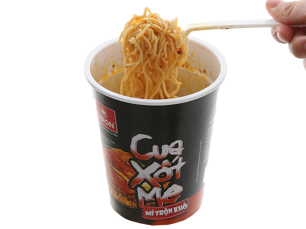 Mì trộn cua xốt me VIFON ly 75g