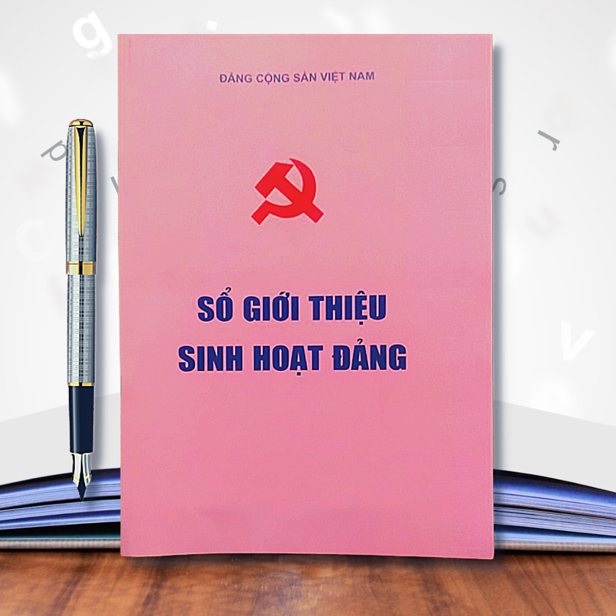 Sổ giới thiệu sinh hoạt đảng ( Bìa mềm)