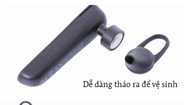 Tai nghe Bluetooth Roman R553N Đen (chính hãng)