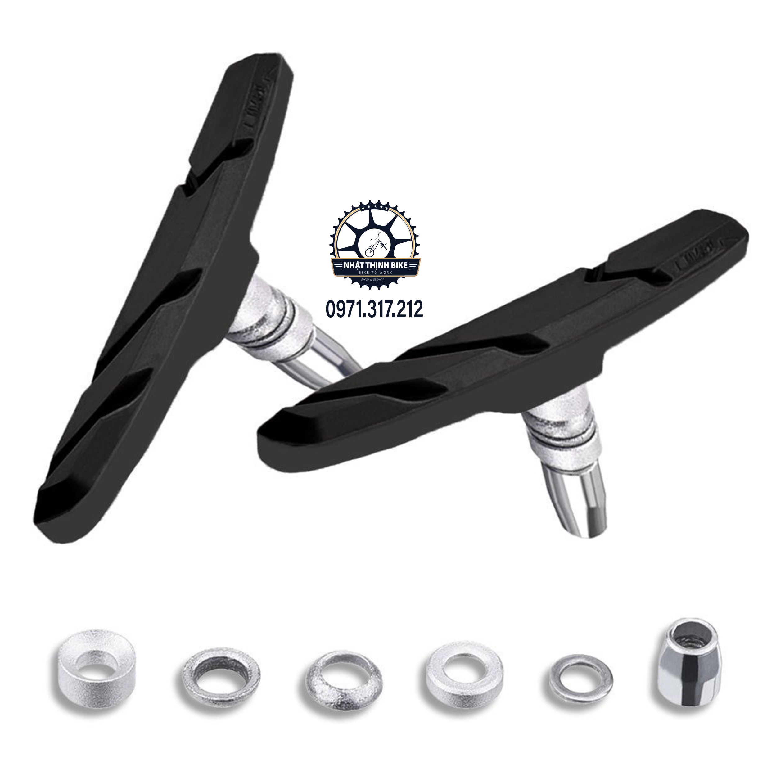 Má phanh xe đạp Má phanh V BRAKE TYPE hàng tốt