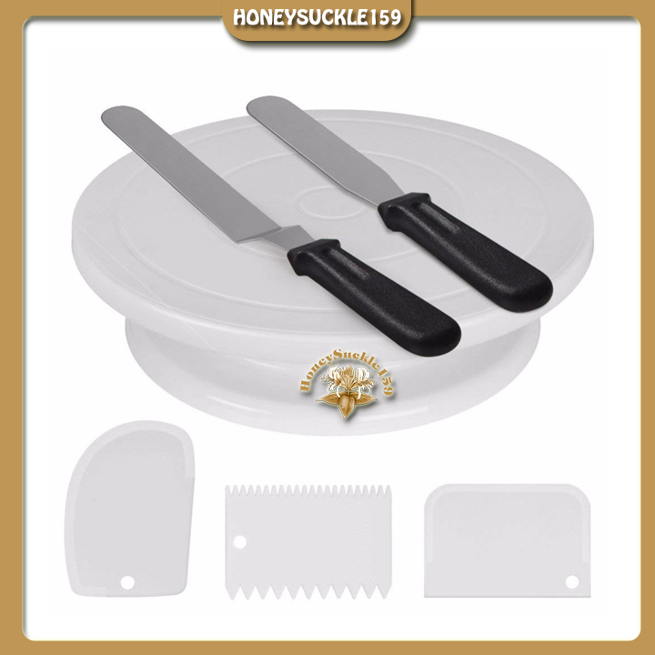 Bộ 4 Dụng Cụ Trang Trí Bánh Kem Tạo Hình Cho Bánh Gato