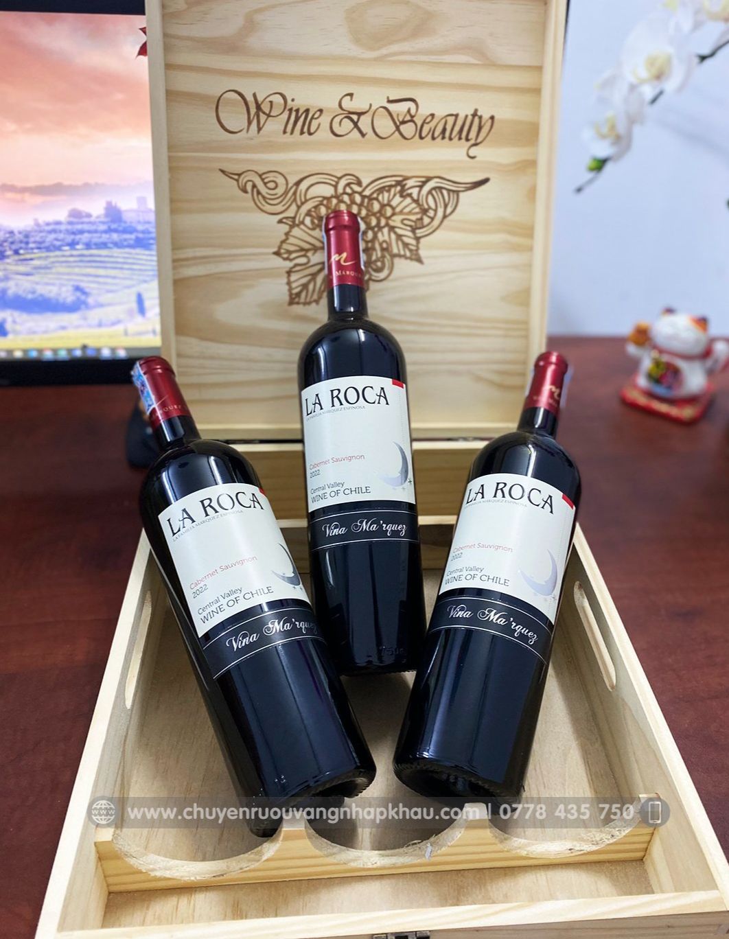 Vang Chile La Roca nhập khẩu chính hãng