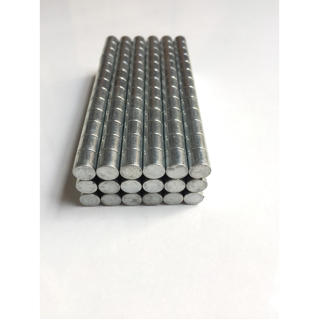 Nam châm vĩnh cửu 8x3mm siêu từ tính