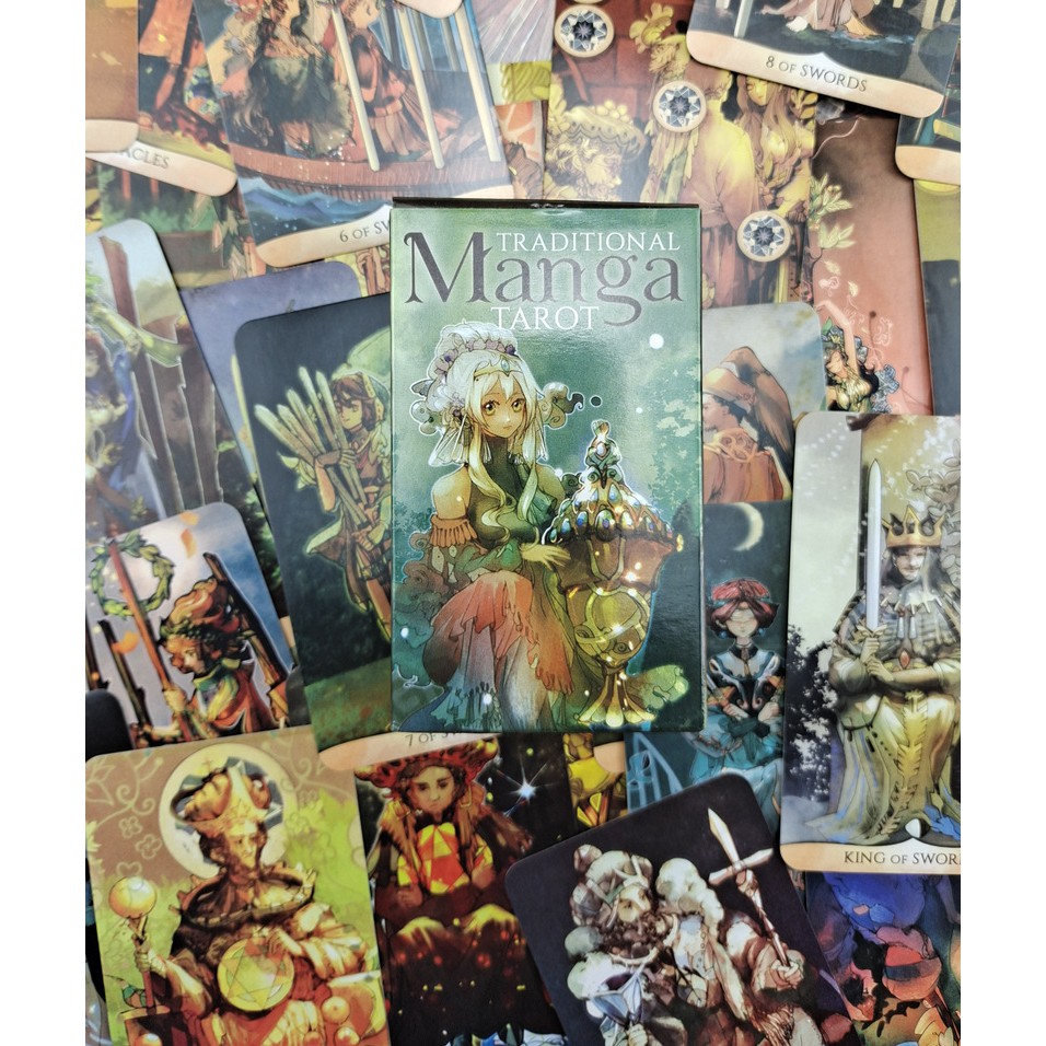 [Size Gốc] Bộ bài Traditional Manga Tarot