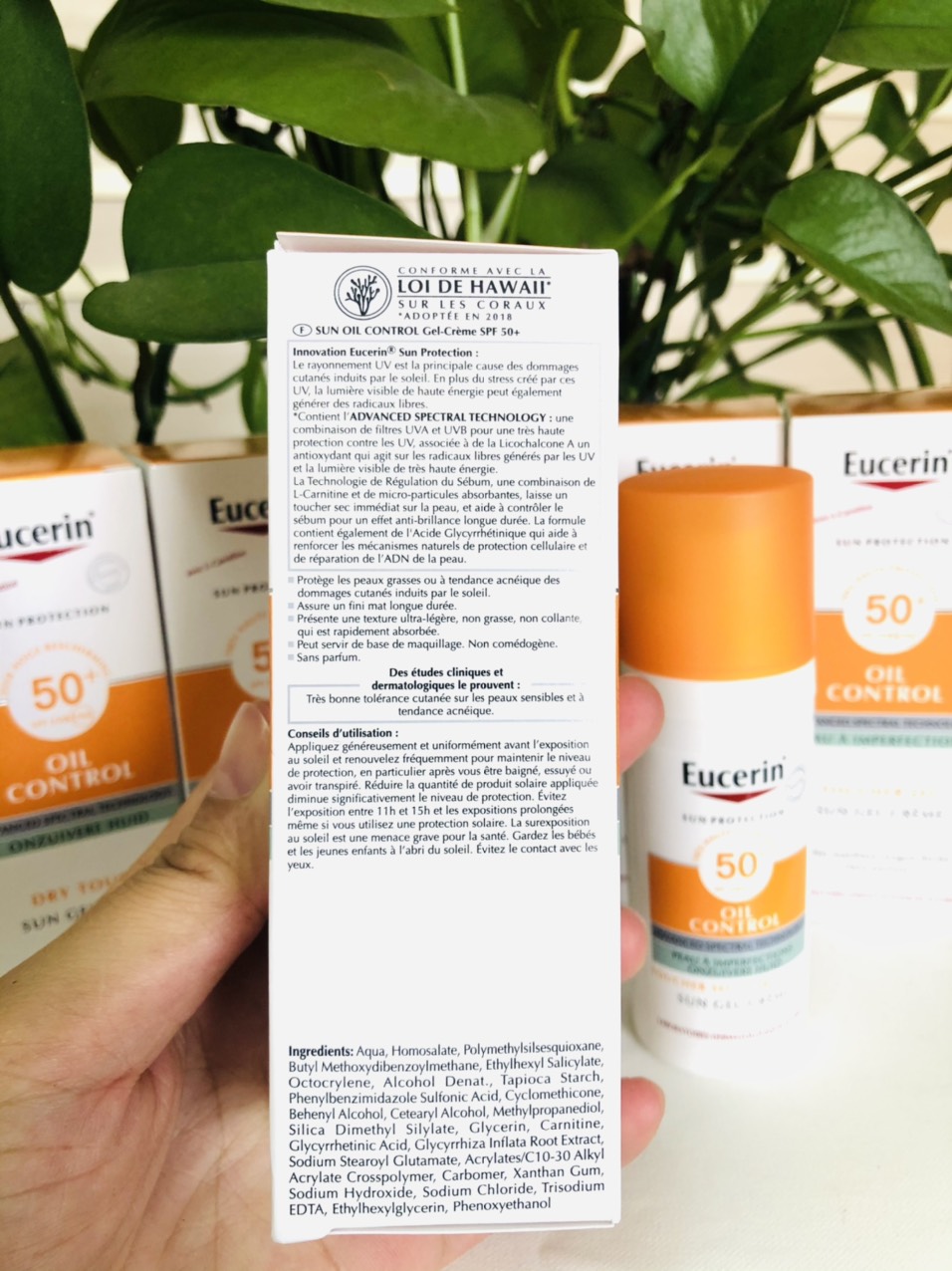 Kem chống nắng da dầu Eucerin oil control SPF50