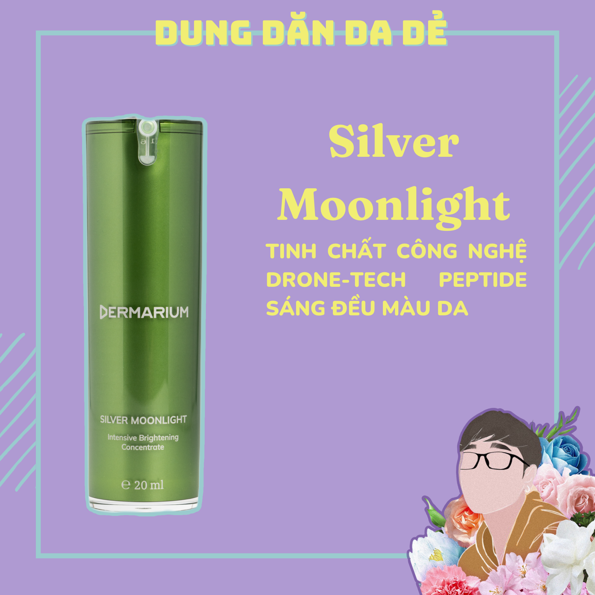 Silver Moonlight Dermarium Sáng Và Đều Màu Da