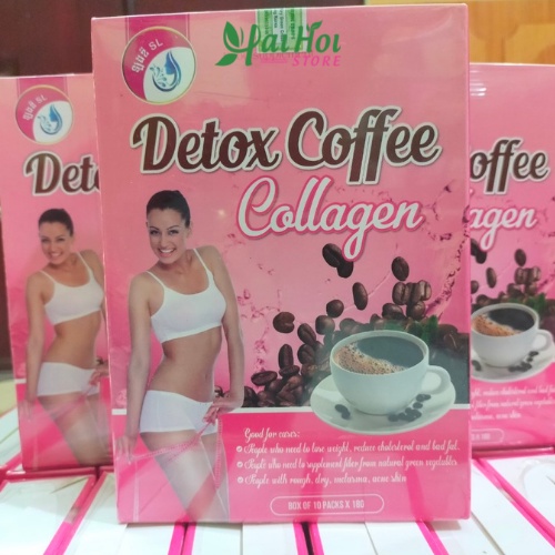 [ shop uy tín ] [ Shop uy tín ] [ Thổi Bay Mỡ Thừa ] Detox Coffee Giảm Cân Collagen