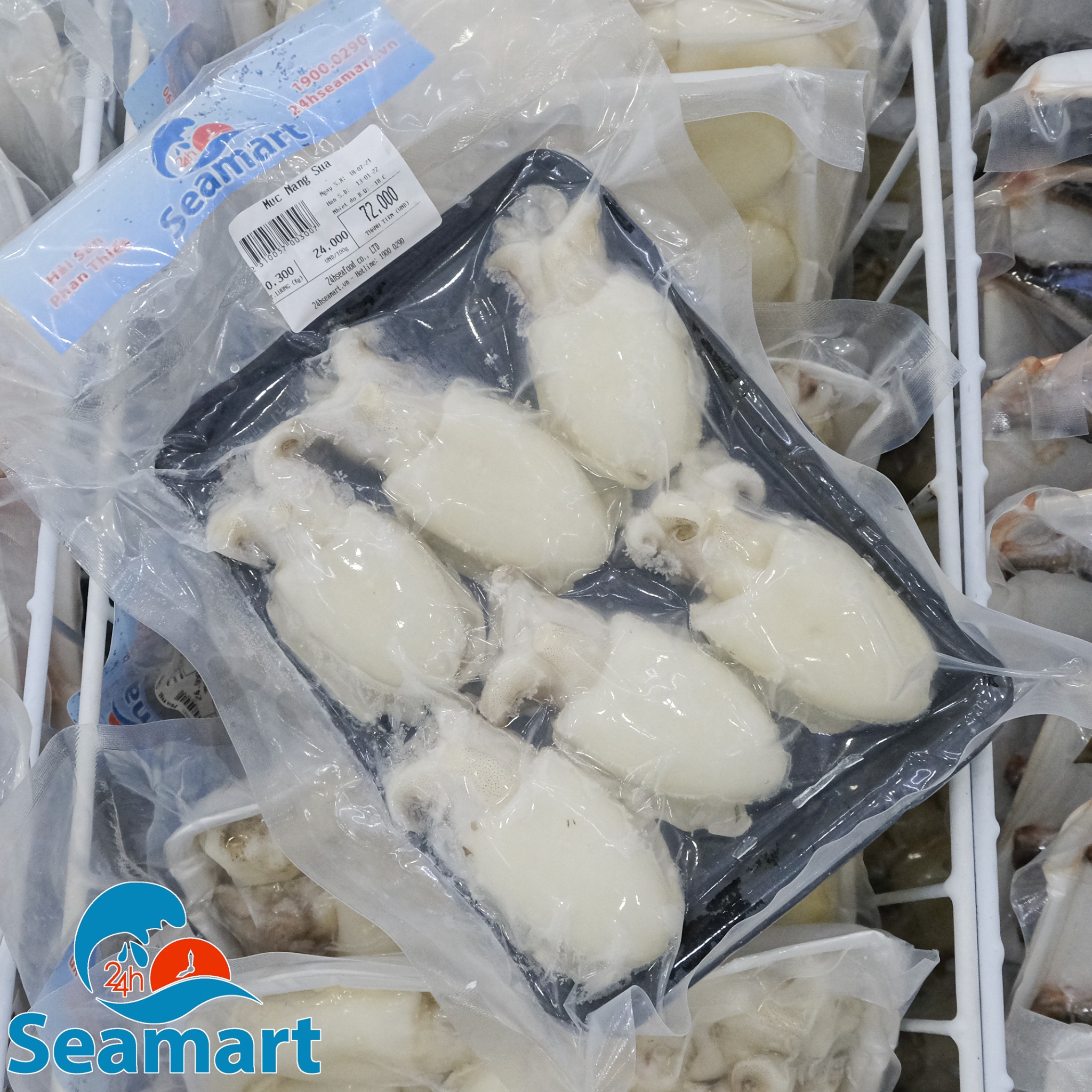 [Chỉ giao HCM] Mực Nang Seamart - 1KG