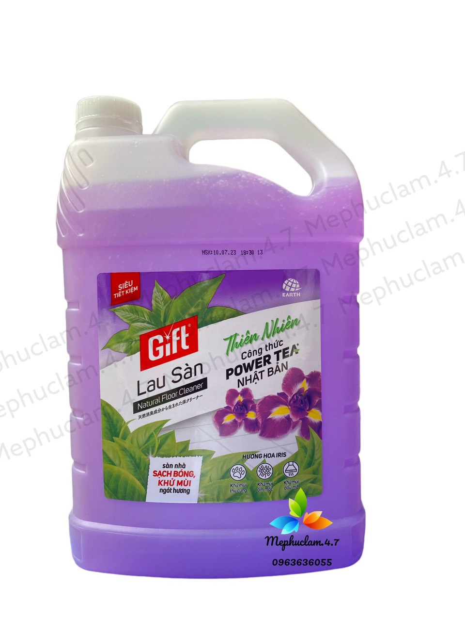 Nước Thơm Lau Sàn Gif 3.8kg.[ 7 Hương Thơm ]