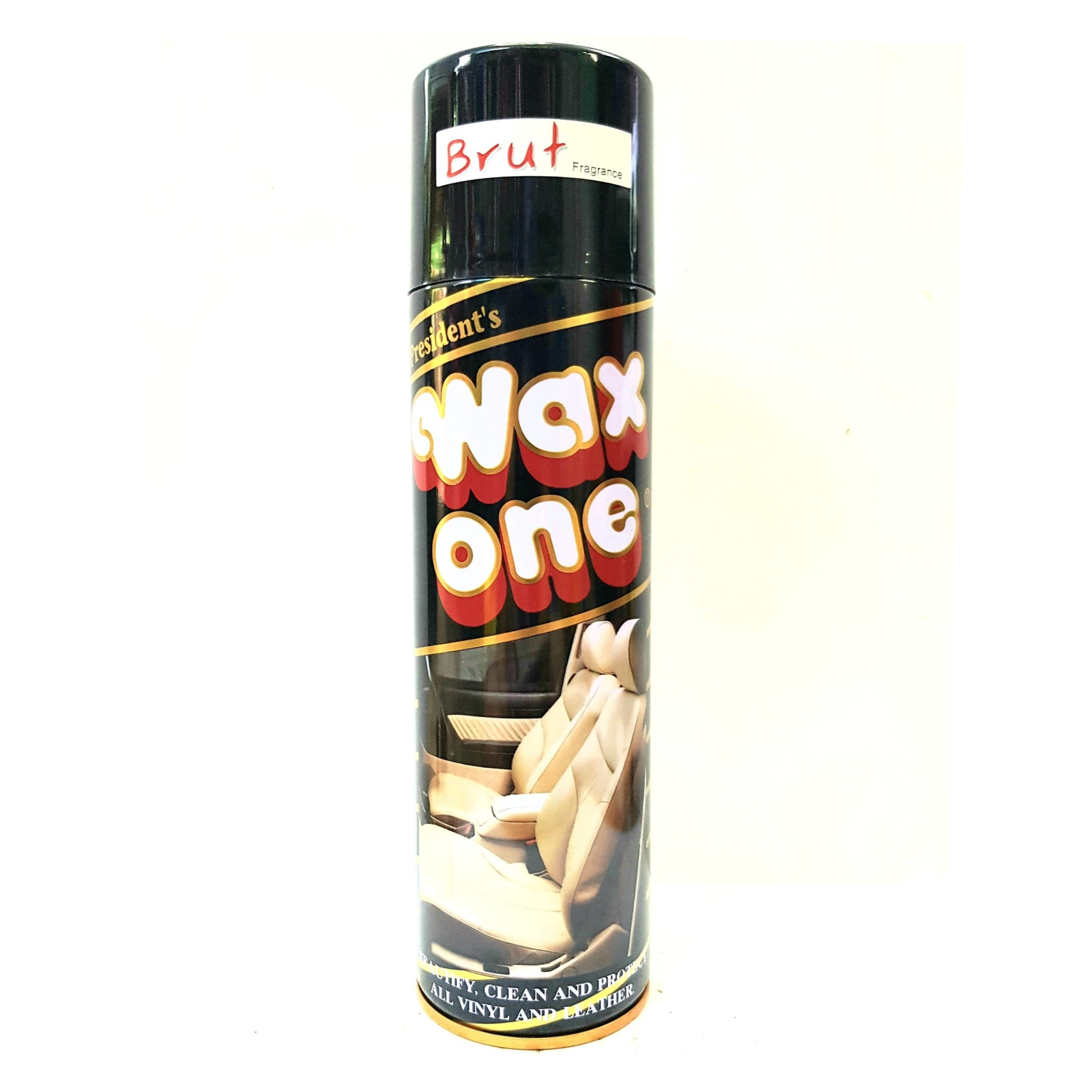 Mua 2 tặng khăn - Chai xịt đánh bóng da cao cấp Wax One 450ml