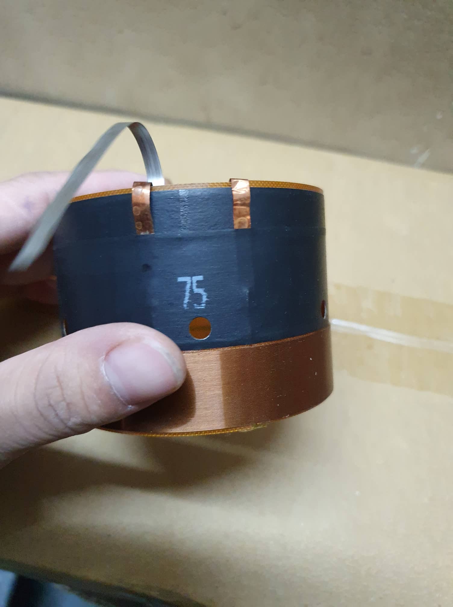 côn loa 75 dây dẹt