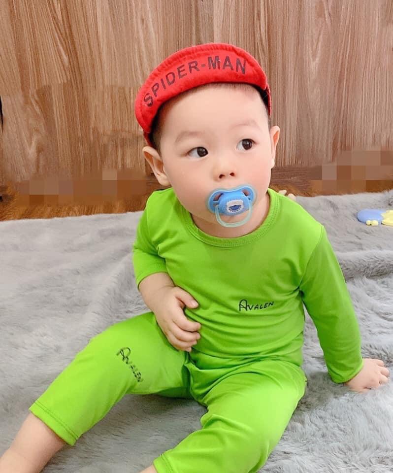Freeship | Bộ Thun Lạnh Cho Bé | Thun Trơn | 4-15kg | Có Video