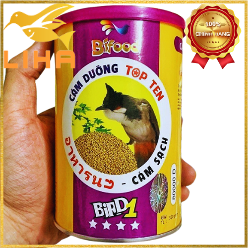 Cám Chào Mào Bifood Topten (Số 1) 320gr - Dành Cho Chim Dưỡng - Thay Lông